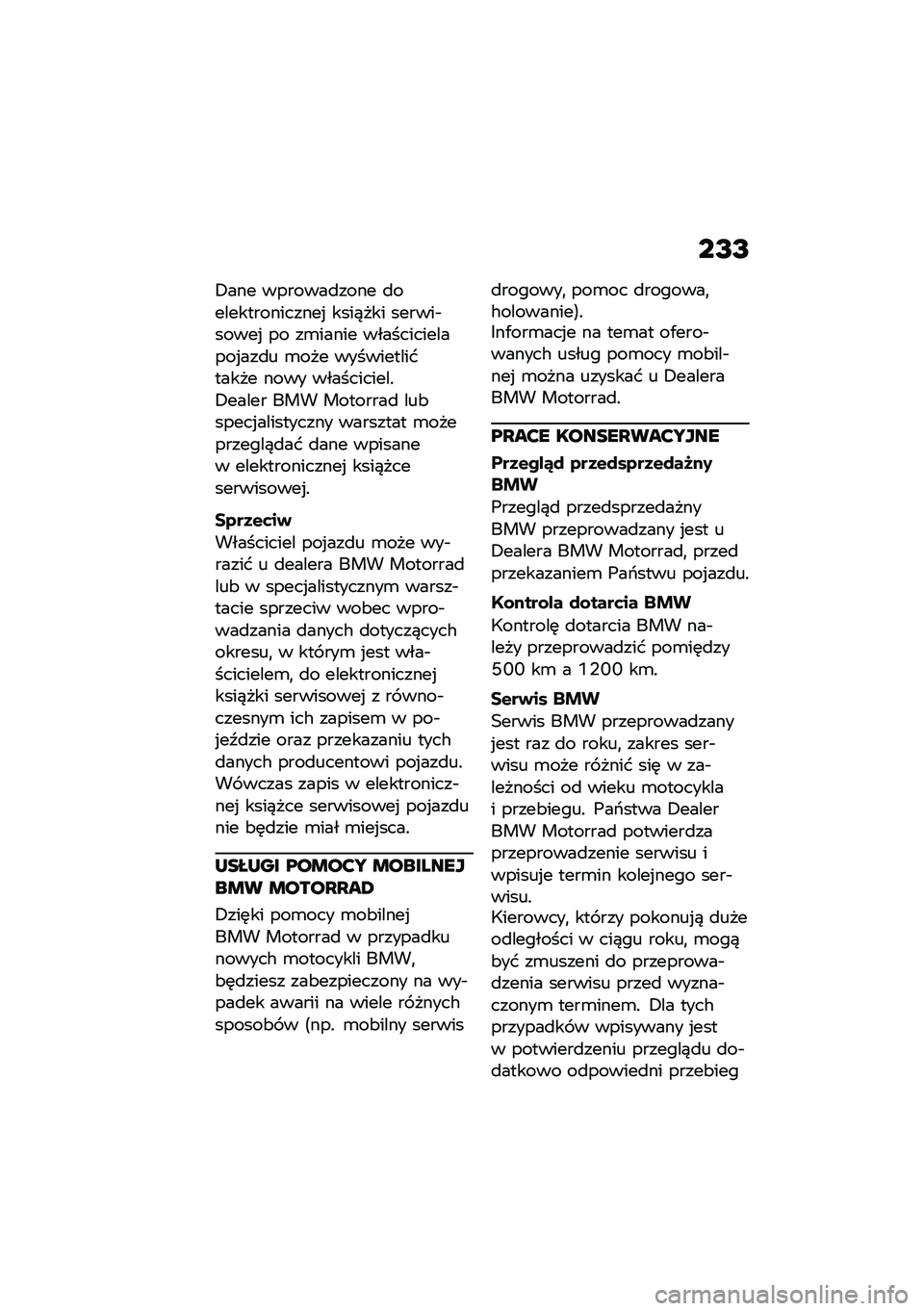 BMW MOTORRAD C 400 X 2020  Instrukcja obsługi (in Polish) ��I�I
�+��� �������
���� �
���������������% ����)��� ������$�����% �� ��\b����� ��������������%���
� �\b��� �����������