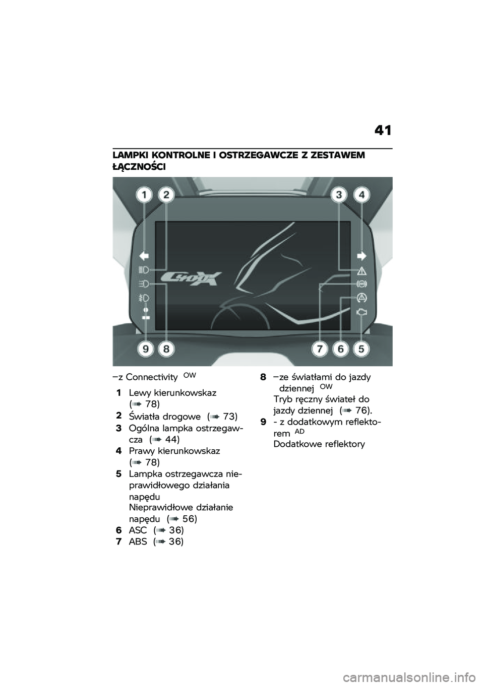 BMW MOTORRAD C 400 X 2020  Instrukcja obsługi (in Polish) �"�\f
���\b��� �����O���� � ����O������B�� � ��������\b�M�X�B����P�B�
� ���������F����;�
�8�Y��� ��������������A�R�L�B�:�V������ 