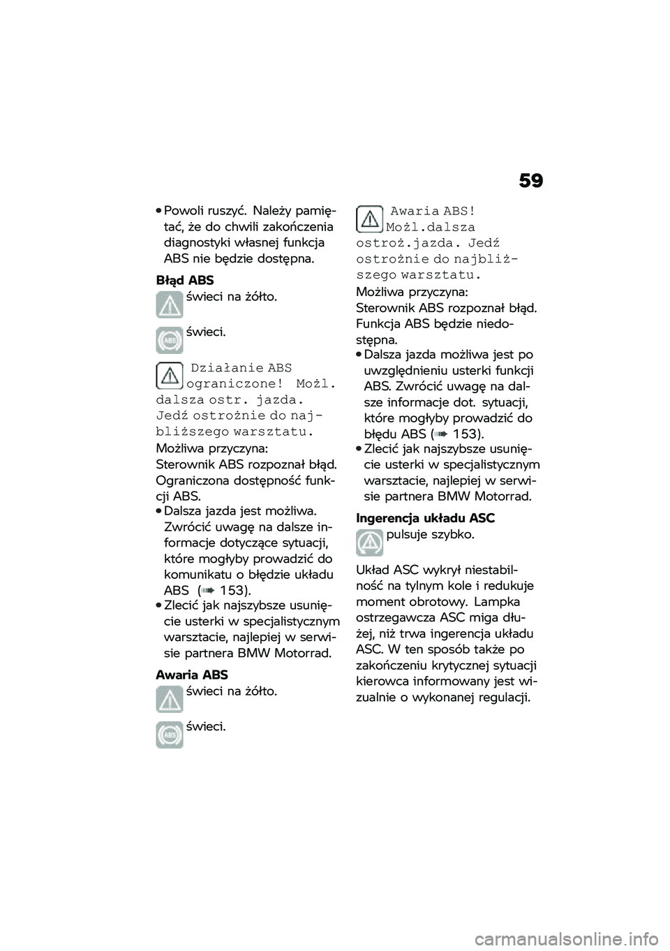 BMW MOTORRAD C 400 X 2020  Instrukcja obsługi (in Polish) �2�G
�(����� �������! �9����� ���\b��	�$����
 �� �
� ��#���� �����6�������
���������� �������% �/�����%��>��1 ��� �&�	�
��� �
���