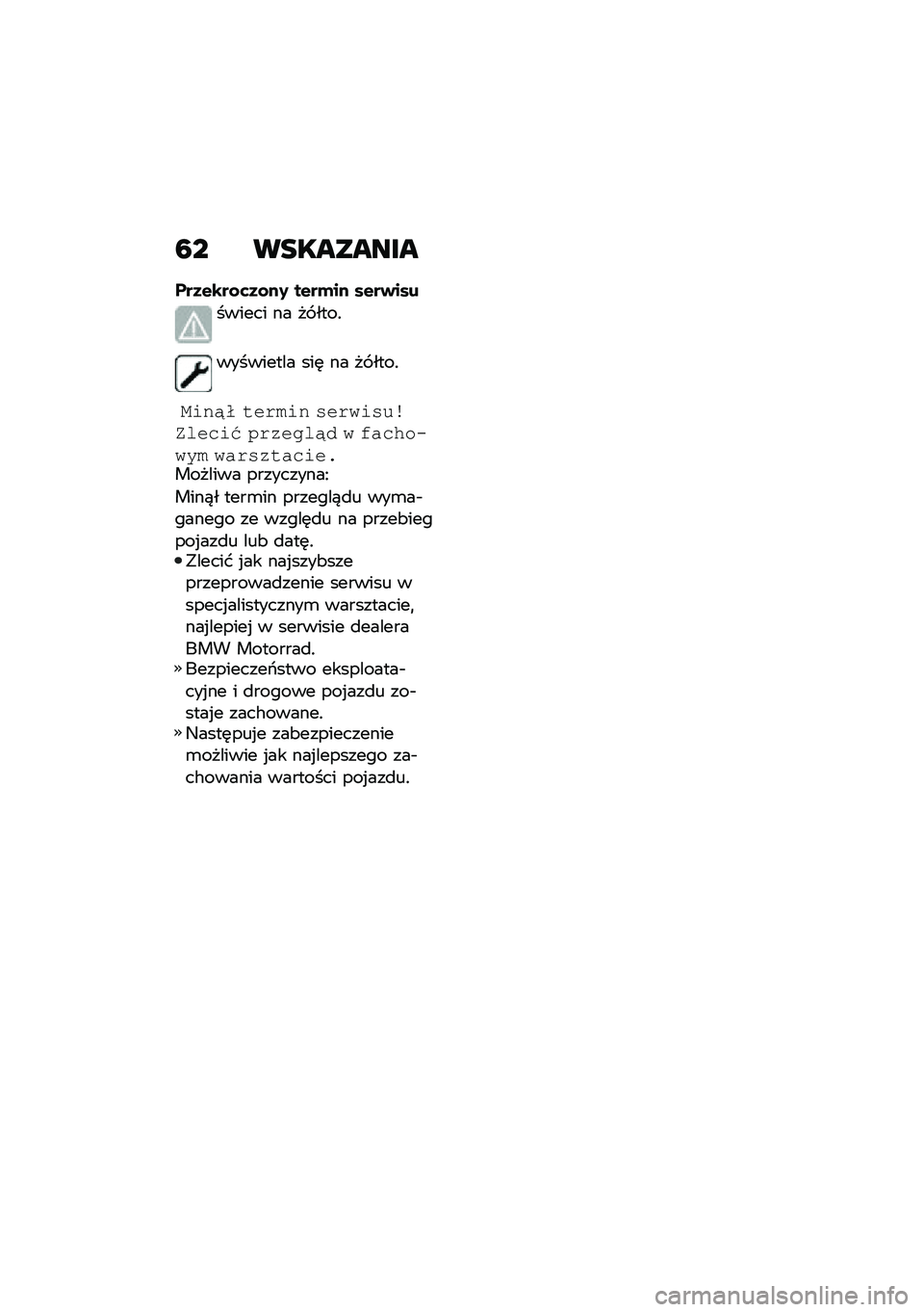 BMW MOTORRAD C 400 X 2020  Instrukcja obsługi (in Polish) �:� ���������
���3�&�\b��\f�	�3�\f��2 ��&��*�� ��&��+���
������ �� �� ����!
��������� ���	 �� �� ����!
��"�3�6�1 �#�$�,�%�"�3 �&�$�,�4�"�&���<��
