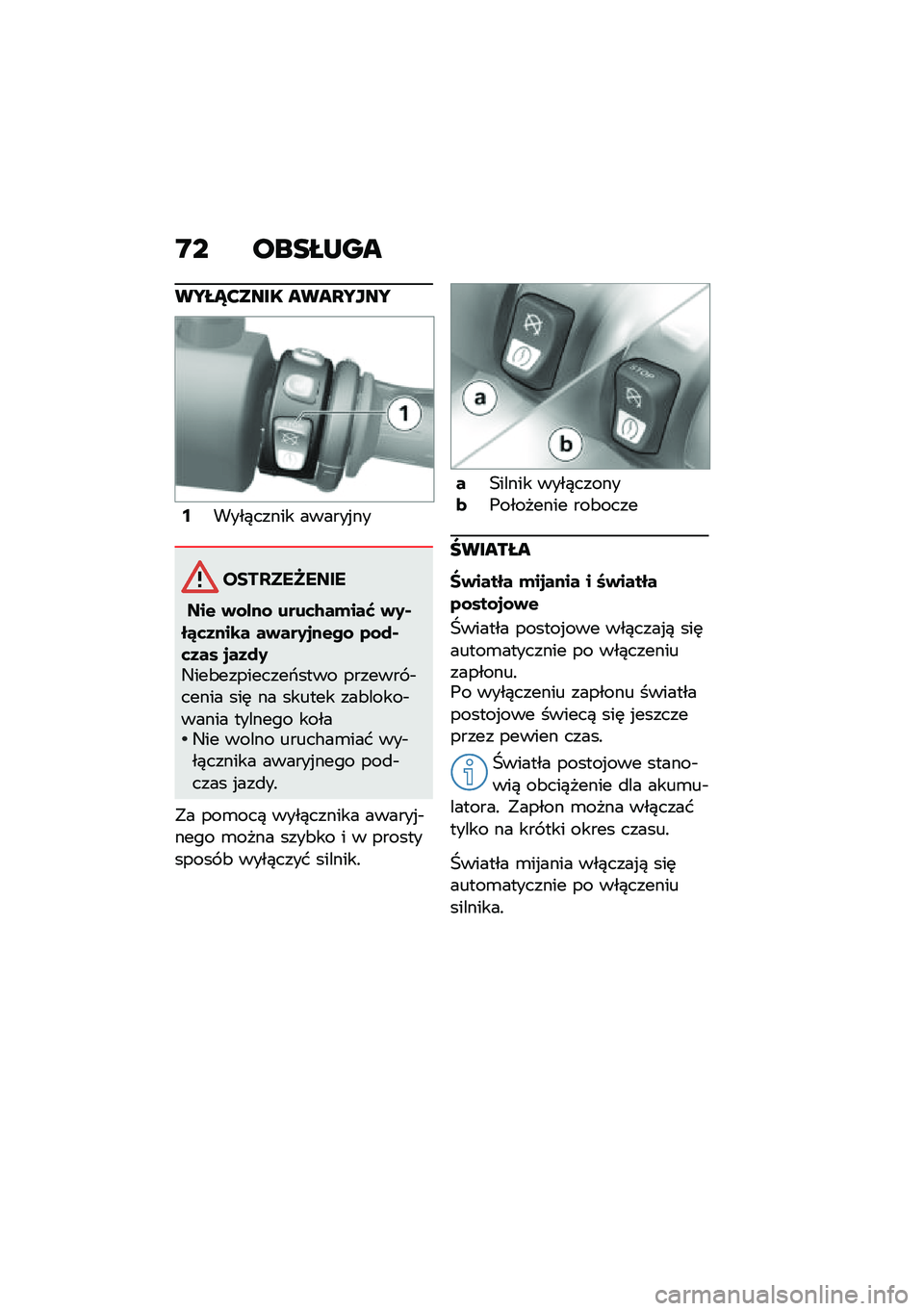 BMW MOTORRAD C 400 X 2020  Instrukcja obsługi (in Polish) �D� ����M�N��
��Q�M�X�B���� ����O�Q���Q
�8����)����� ������%��
�����������
���& �+�\f���\f ����	�1��*���Q �+�2�,��6�	�3���\b� ��+���2�
��&�
