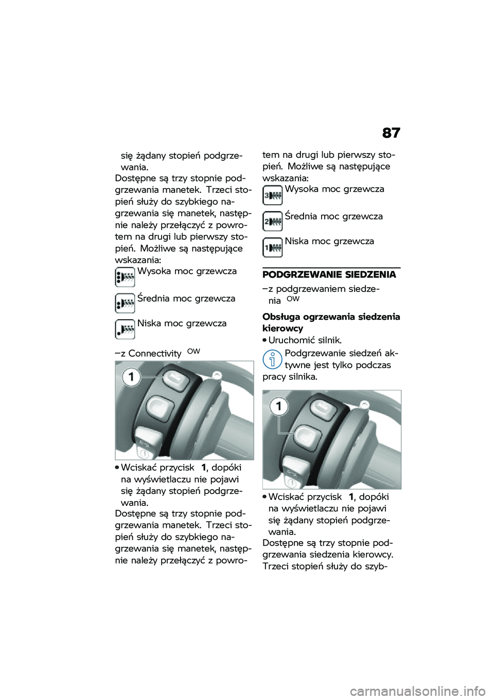 BMW MOTORRAD C 400 X 2020  Instrukcja obsługi (in Polish) �E�D
���	 ��)�
��� �������6 ���
�����$������!�+����	��� ��) ���� ������� ���
�$��������� �\b�������! �0����� ����$����6 ����� 