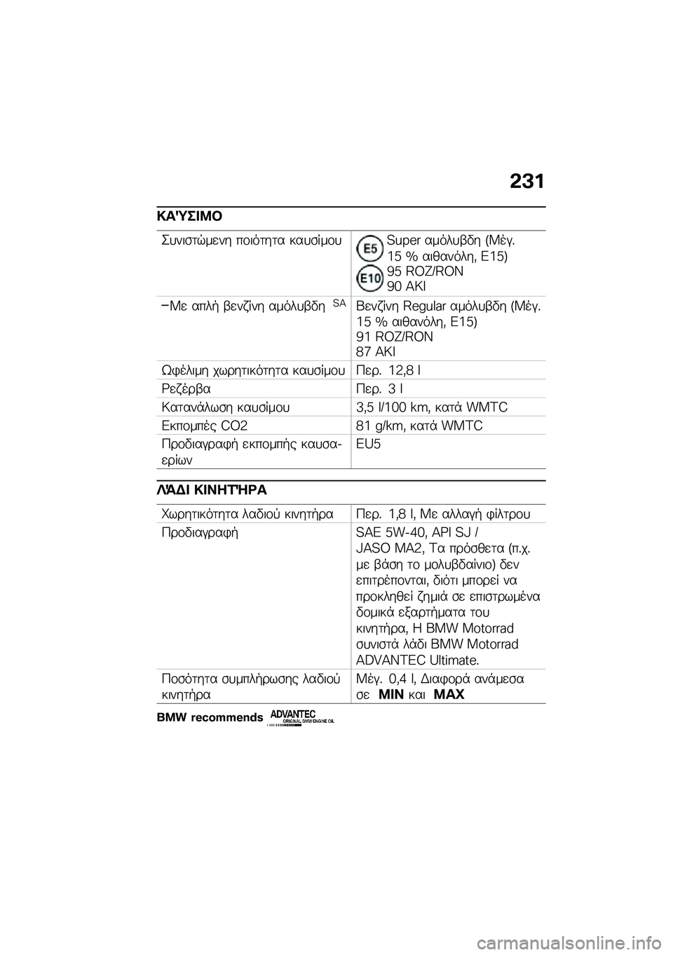 BMW MOTORRAD C 400 X 2020  Εγχειρίδιο ιδιοκτήτη (in Greek) �&�A�
�!��d�� �9�#
�2�
���\b�	�$��
�� ��\f���	��	� ���
�\b���\f�
�4�L�`�6� �����
�-�"� �R�^��#�%�7�g �