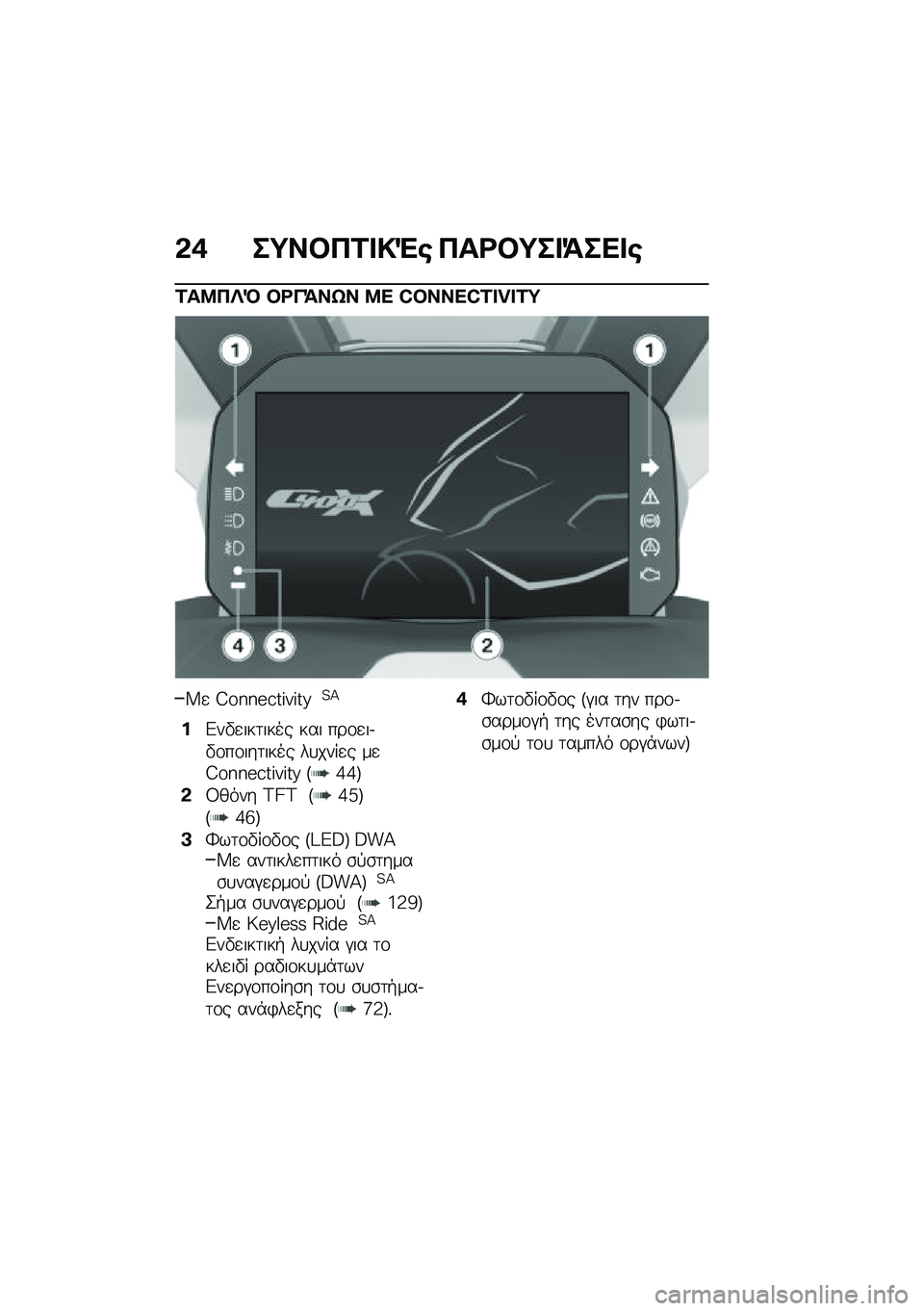 BMW MOTORRAD C 400 X 2020  Εγχειρίδιο ιδιοκτήτη (in Greek) �&�* ��;��#�3�1� �!�"�\b �3��<�#�;�� �=��� �\b
�1��9�3�c�R �#�<��=��q� �9� �B�u�v�v�[�B�L�p�o�p�L�w
�^�
 �G��J�J�6�5��K�[�K��O�4�C
��&��"�
���	���� ��� ���\f�
��.�"�\f��\f