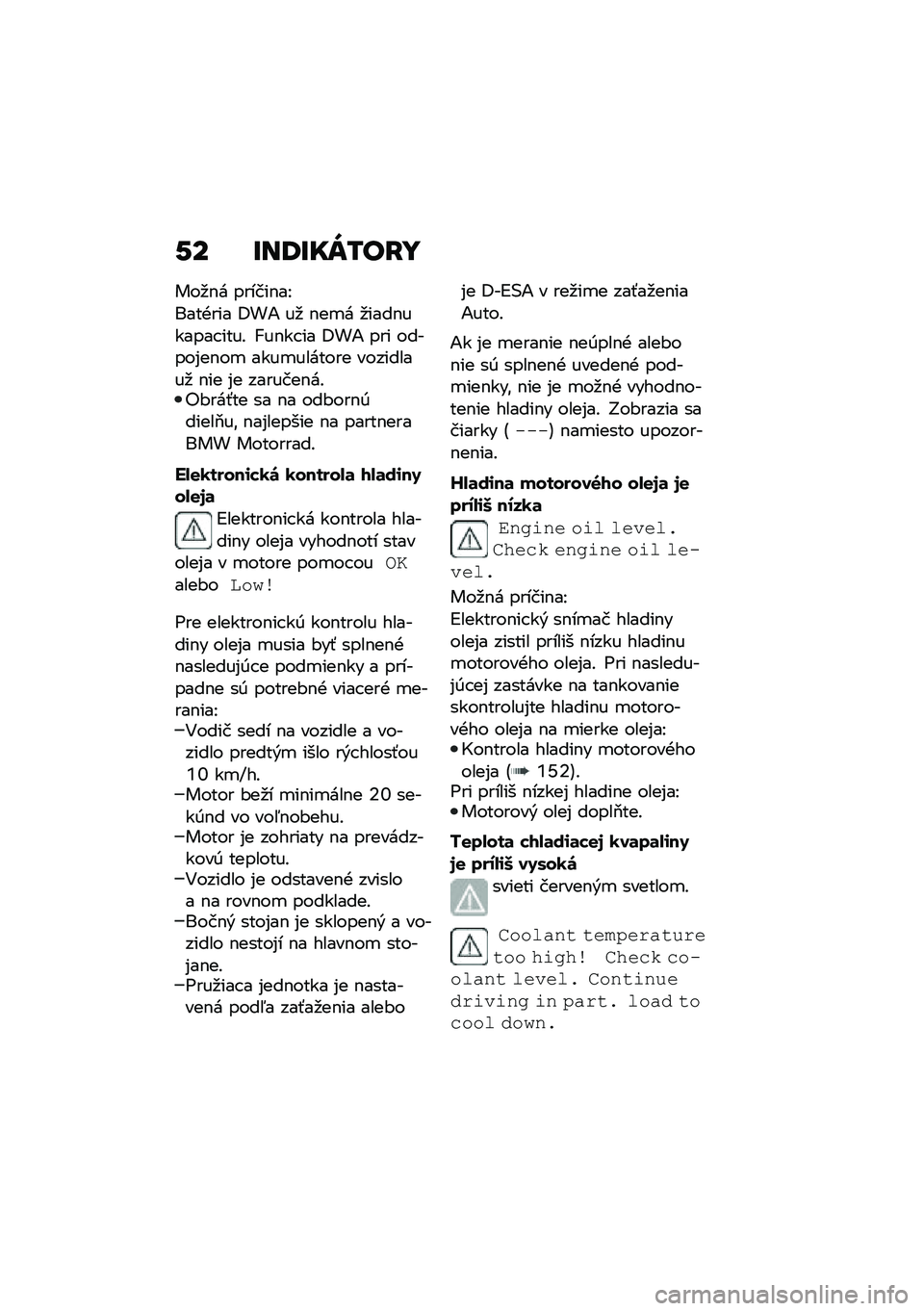BMW MOTORRAD C 400 X 2020  Návod na používanie (in Slovak) �-� �U��:�U��V�/��F�
���
�$� ������$��N
����+��� �<��1 ��
 �$��
� �
����$������ ����! �`��$�� �� �<��1 ��� ������%��$��
 ����
������� ���