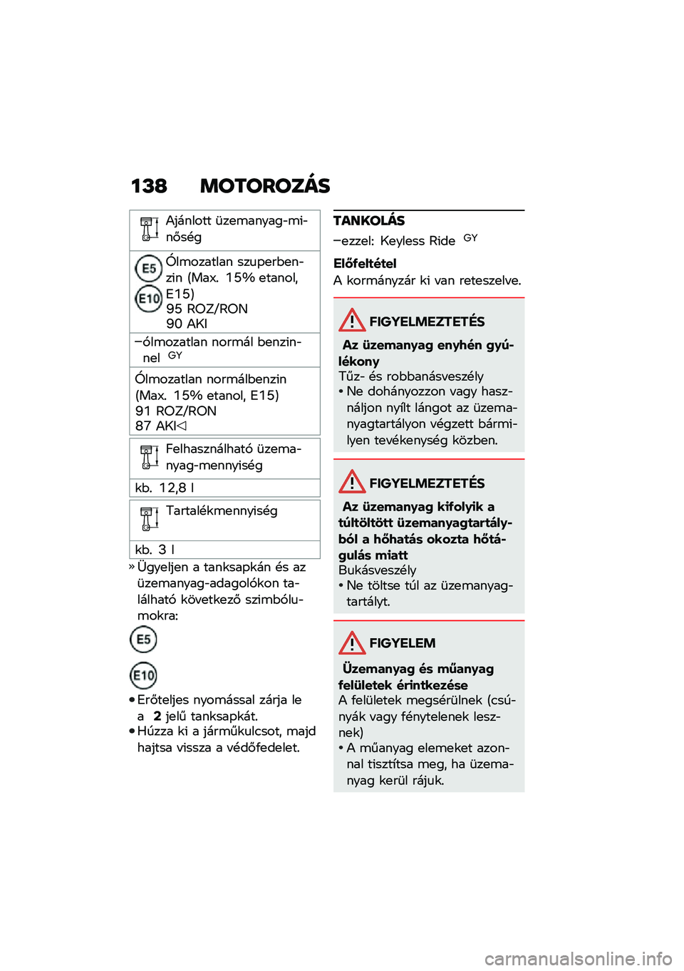BMW MOTORRAD C 400 X 2020  Kezelési útmutató (in Hungarian) ��L�H �	��������
�)������� �	��
�\b������"�\b�(�"��#��!�
�]��\b������� ���
�-�
��$�
��"��(� �D���>�% �4�W�h �
�������8�4�W�E�Y�W �A��`�_�A��G�Y�Q �)�9�