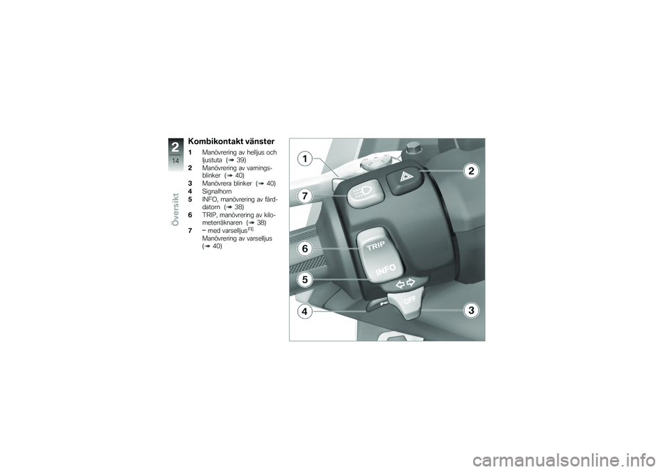 BMW MOTORRAD C 600 SPORT 2014  Instruktionsbok (in Swedish) �-�\b�	�2�
��\b��\f���\f �����\f�
�
������������\b �� �
��	�	�&�\f� ���
�	�&�\f���\f�� �F�6�<�G
�!�����������\b �� �������\b���"�	����� �F�+�)�G
