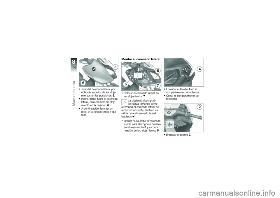 BMW MOTORRAD C 600 SPORT 2012  Manual de instrucciones (in Spanish) �9��	��	 ��� ���	����� �����	�� ���	�� ���	�� ��
���	���	 �� ��� ����$���
������ �� ��� ������������
�7�������	 ����� �"�
��