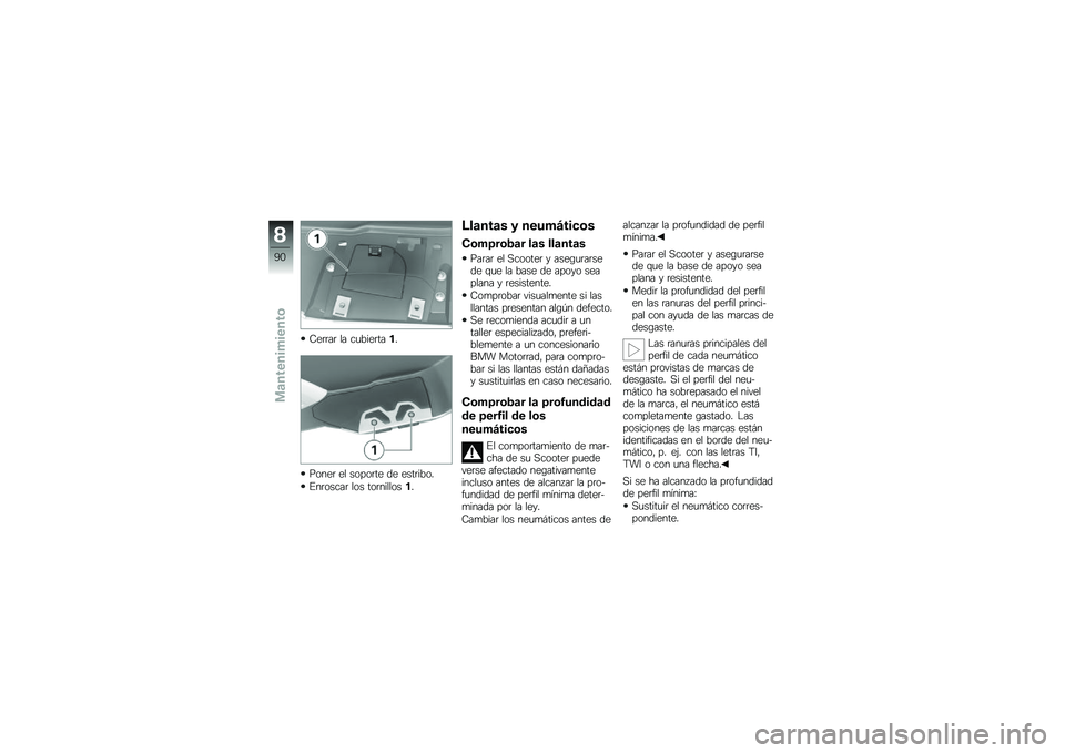 BMW MOTORRAD C 600 SPORT 2012  Manual de instrucciones (in Spanish) �8��	�	��	 �� ��
����	����
�(����	 �� �����	�� �� ����	����
���	�����	 ��� ���	��������
�?��
���
� �2 ����*�<����	�
�!�	�*�7��	�0�
� ��