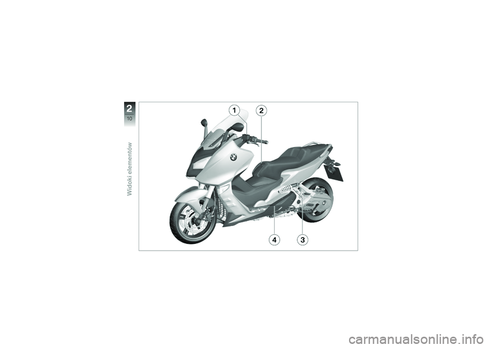 BMW MOTORRAD C 600 SPORT 2012  Instrukcja obsługi (in Polish) �
�/�.
�����������������\b 