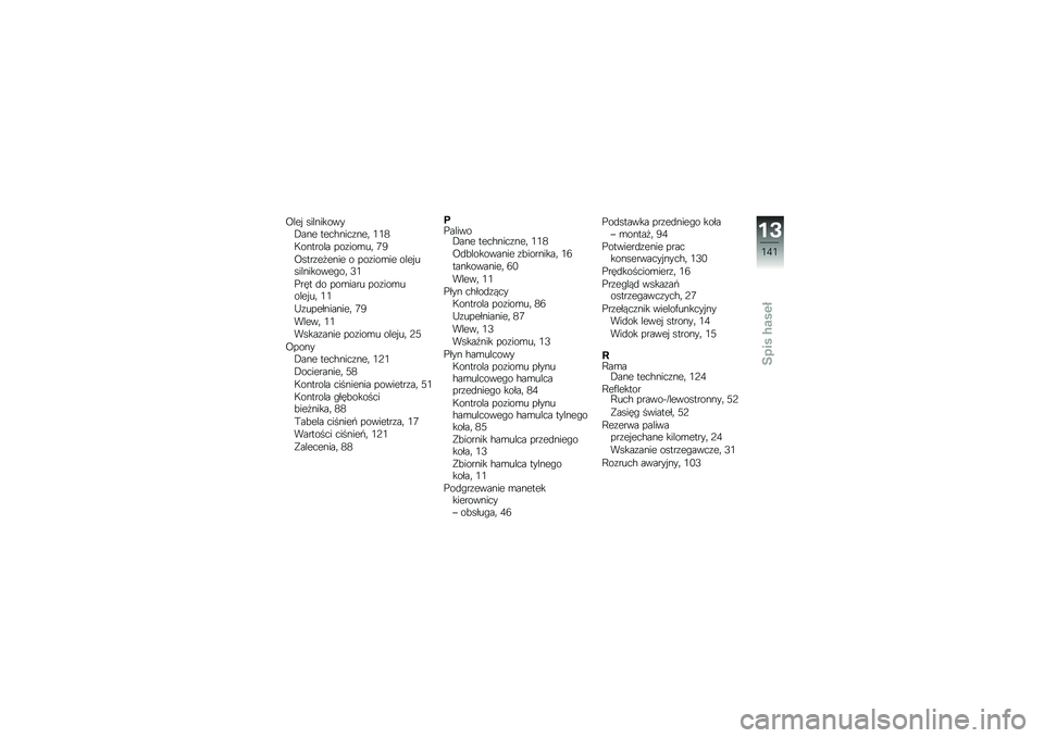 BMW MOTORRAD C 600 SPORT 2012  Instrukcja obsługi (in Polish) �=���$ ����������-��� ����#����\f���	 �/�/�2
�:������� ���\f���\b��	 �8�1
�=����\f��
���� � ���\f���\b�� ����$�������������	 �9�/
�(��