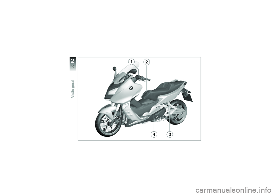 BMW MOTORRAD C 600 SPORT 2012  Manual do condutor (in Portuguese) �
�1�0
�(���� �
�����\f�! 