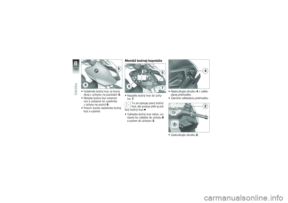 BMW MOTORRAD C 600 SPORT 2012  Návod na používanie (in Slovak) �0����\f����� �*��"��& ��
�� ��\f ���
��&���
�\f�# � �.������ ��\f ����������� 
������� �*��"��& ��
�� �\b���
����� �\f �\b�.�"�\f�\b�� �� �