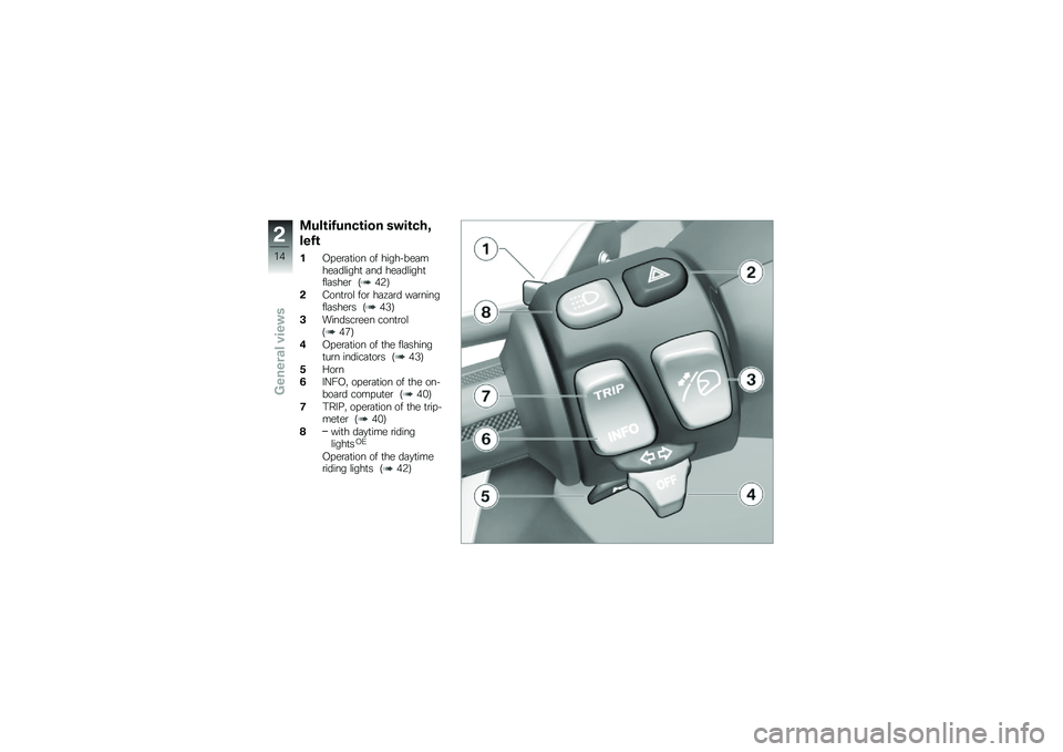 BMW MOTORRAD C 650 GT 2014  Riders Manual (in English) �
���\b������\b��� ����\b��&�3
����\b
��,� ��\b�	�
��� �� ��������	����	��\f����
 �	�� ���	��\f����
��\f�	����\b �=�(�5�>
��3���
�\b��\f ���\b �