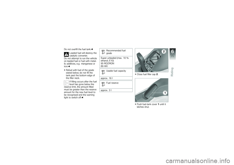 BMW MOTORRAD C 650 GT 2014  Riders Manual (in English) �8� ���
 ��#��\b���\f�\f �
�� ����\f �
�	��!�
�:��	��� ����\f ���\f�\f ����
�\b��
 �
����	�
�	�\f�
�
�� ����#��\b�
��\b�
�8� ���
 �	�
�
��� �
 �
� �\b�� �