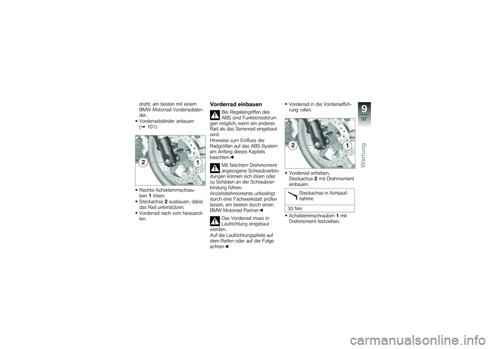 BMW MOTORRAD C 650 GT 2014  Betriebsanleitung (in German) ������
 �\f� ���	���\b ��� ���\b����� �������\f� ��������\f��	��:�\b�����
��������\f��	��:�\b��� �\f�\b��\f���\b�G�/�.�/�H�
�,����� �7��