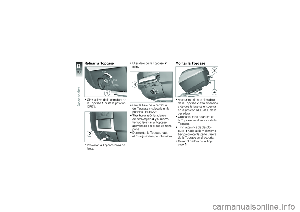 BMW MOTORRAD C 650 GT 2014  Manual de instrucciones (in Spanish) �>�����
� ��
 �+�	�8��
��
�N��	��	 �� ����� �� �� ���	�	���
�	� ���� �9������������ �� �������#��C�(���
�(�	�������	 �� �9������ �