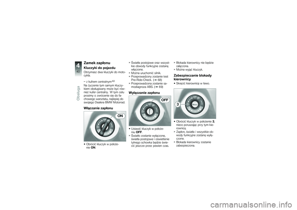 BMW MOTORRAD C 650 GT 2014  Instrukcja obsługi (in Polish) �2���� ���\f�#���$
�-��$����� �� �\f��.����$
�<���\f��\b���\f �
�� �����\f��� �
� �\b���������� 
�\f ���*���\b ����������\b�7�.
�H� �
���\f�