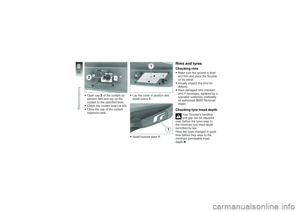 BMW MOTORRAD C 650 GT 2012  Riders Manual (in English) �.� �� ��	� ��� �
�� ����\f�	��
 ���� �	����� �
�	��! �	�� �
��  ��  �
������\f�	��
 �
� �
�� �� ������� �\f��#��\f�
�3����! �
�� ����\f�	��
 �\f�
