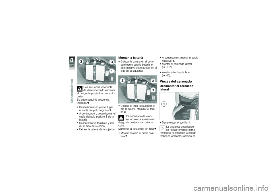 BMW MOTORRAD C 650 GT 2012  Manual de instrucciones (in Spanish) �A�� ����
����� �����	�	������ �����
���	���� ��
�
������ �	����\b� �� ��	���
���	 �
� ���	�����	���
����
�� ���� ���\b�
��	 �� 