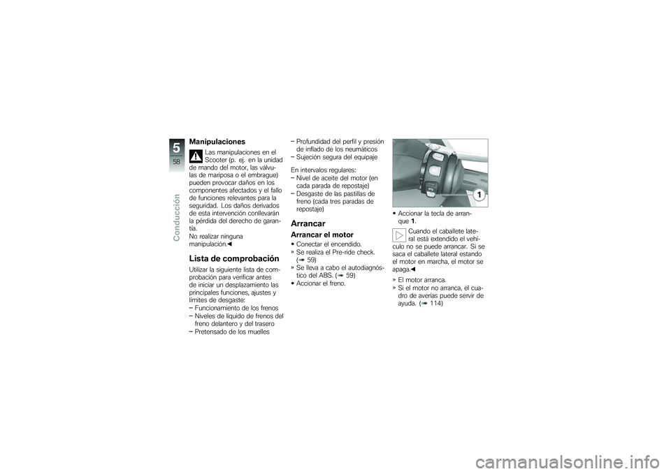BMW MOTORRAD C 650 GT 2012  Manual de instrucciones (in Spanish) ��
���8���
���	���
��� �
�����
�������� �� ���������	 �D�� ��$� �� �� �
������� �
���� ��� �
����	� ��� �� ���
���� �� �
��	�