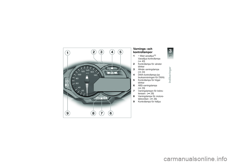 BMW MOTORRAD C 650 GT 2012  Instruktionsbok (in Swedish) �����
���� �\b��
��\b��\f��\b����	�7�\b�
����
 ������	�	�&�\f��3�B
������	�	�&�\f���������	�	�����F�+�)�G
�!�7������	�	���� ��� ��������"�