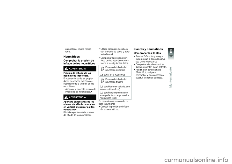 BMW MOTORRAD C EVOLUTION 2017  Manual de instrucciones (in Spanish) ���	� �	�������	 ���\f�
��� �	���	��\b���	�����
�9����E���
�\b�
�-�\b��7��\b�5�	� ��	 �7�����.� ��
���4��	��\b �� ��\b� �����E���
�\b�
�\f�3�"�+