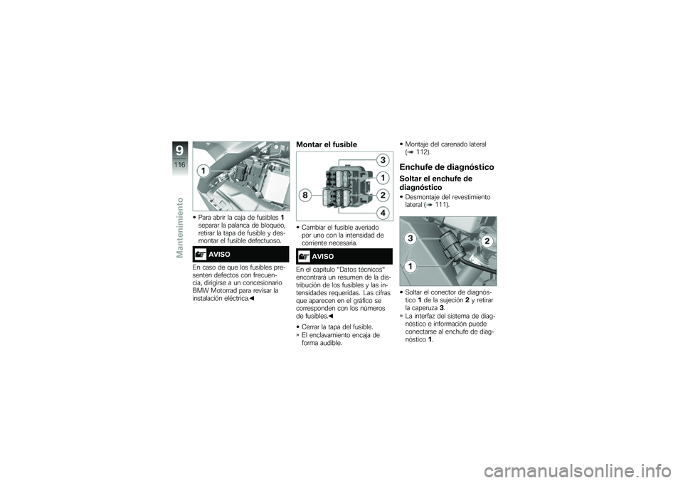 BMW MOTORRAD C EVOLUTION 2017  Manual de instrucciones (in Spanish) ���	� ���	��	 �� ���(� �� ��
������������	��	 �� ������� �� ����\f�
���"�	����	��	 �� ���� �� ��
����� � �����
�����	 �� ��
��