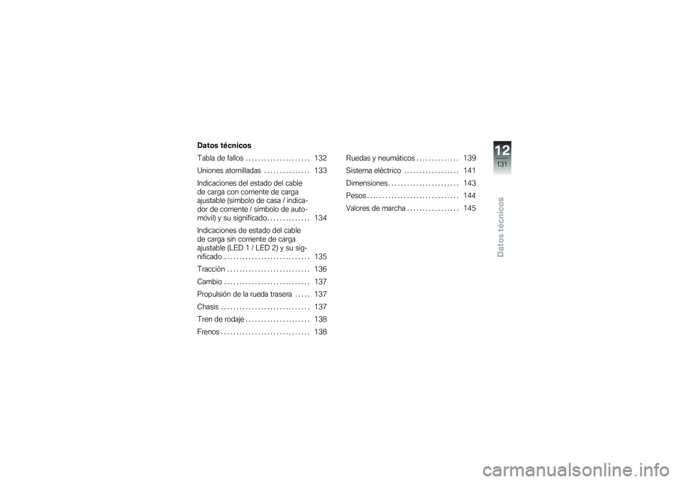 BMW MOTORRAD C EVOLUTION 2017  Manual de instrucciones (in Spanish) �3�	��\b� ��1�
���
�\b�
�9���� �� ������ � � � � � � � � � � � � � � � � � � � � � �.�2�:
�B������ ����	�������� � � � � � � � � � � �
