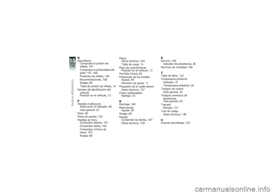 BMW MOTORRAD C EVOLUTION 2017  Manual de instrucciones (in Spanish) �9���
�
�#������8��
��	����	 �� ��	����&� ����������" �.�-�5
�8��
��	����	 �� ��	���
������ ������	����" �.�-�5�" �.�-�0
��	������� �� ��