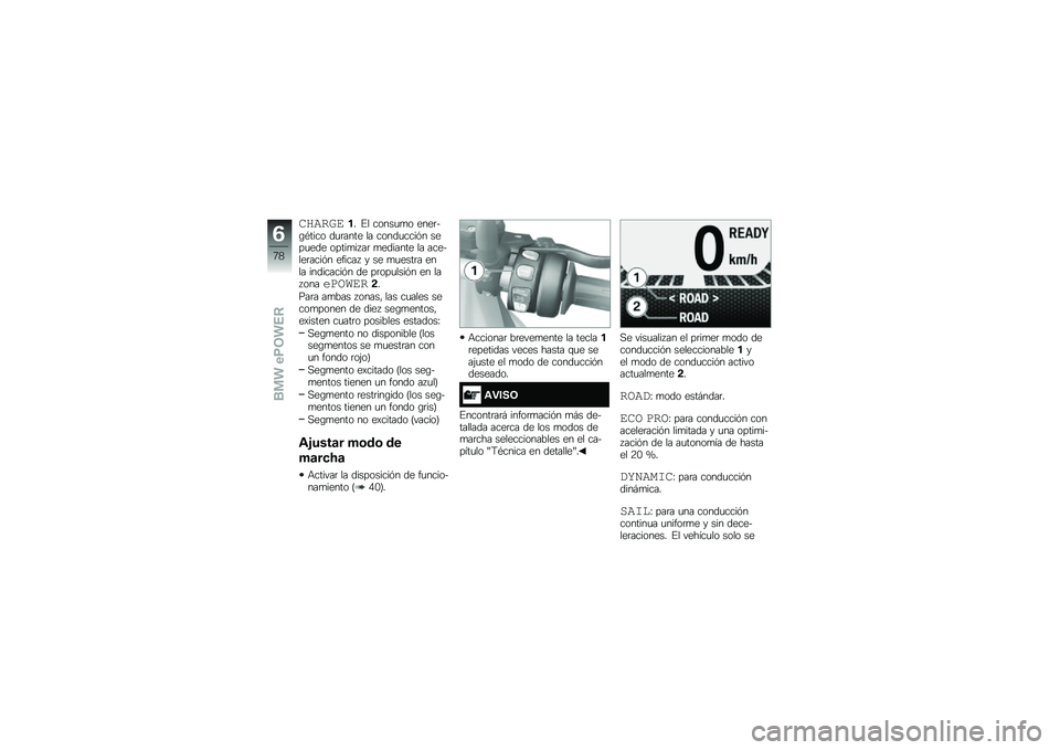 BMW MOTORRAD C EVOLUTION 2017  Manual de instrucciones (in Spanish) ���	����� �%� �����
�
� ����	��\b�*���� ��
�	���� �� �����
����&� ����
��� �����
�� ��	 �
������� �� �������	����&� ������  � �