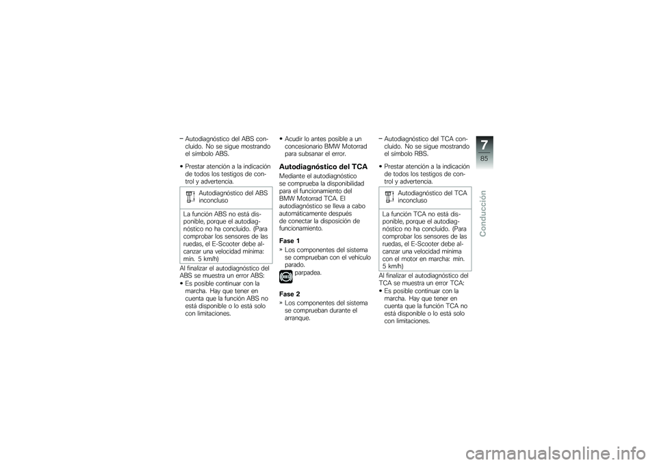 BMW MOTORRAD C EVOLUTION 2017  Manual de instrucciones (in Spanish) �+�
������\b��&����� ��� �+��, �������
���� �� �� ���\b�
� �
����	������ ���
���� �+��,�
��	�����	 �������&� � �� ���������&��