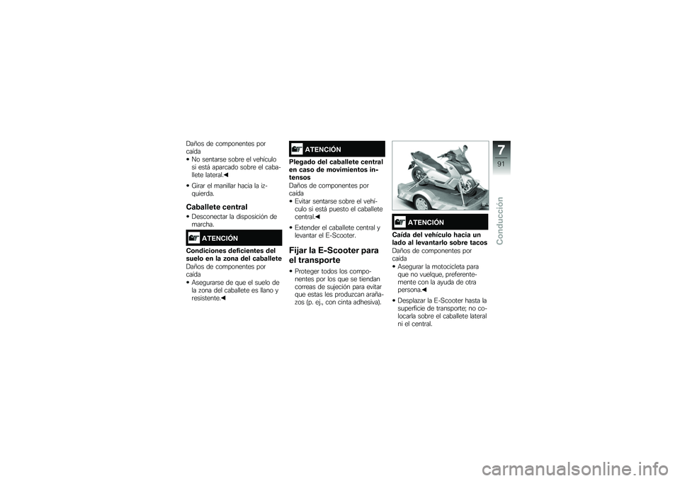 BMW MOTORRAD C EVOLUTION 2017  Manual de instrucciones (in Spanish) �!��>�� �� ���
�������� ���	�����
�� ������	�� ����	� �� ������
���� ����# ����	���� ����	� �� ���������� �����	���
�Q��