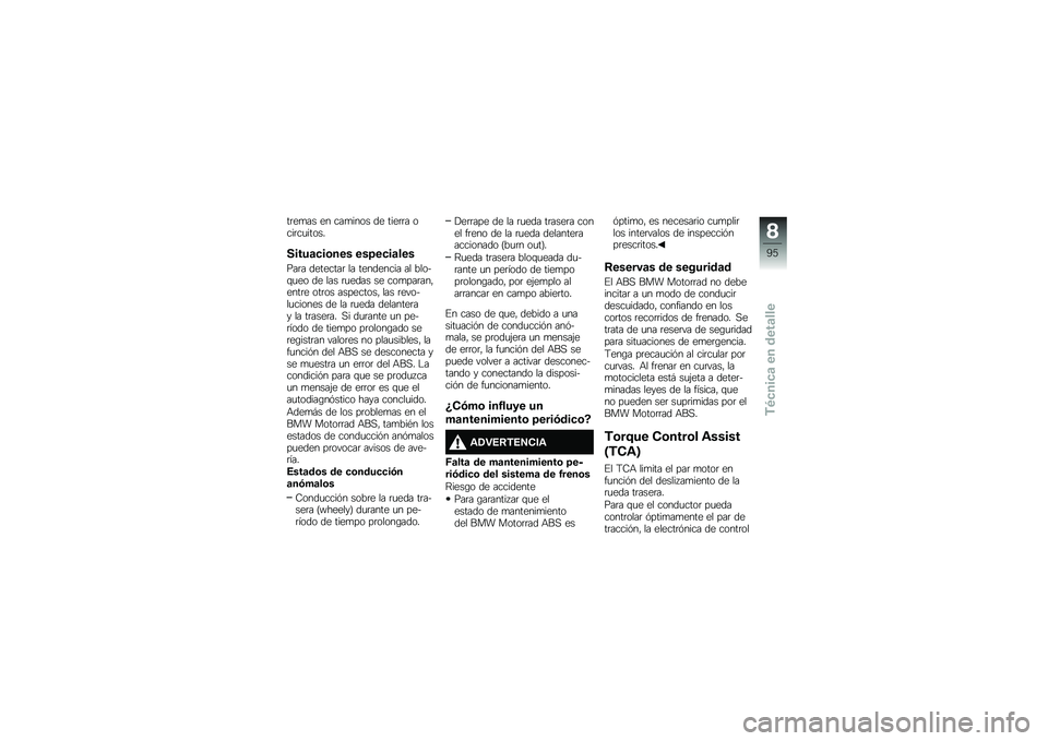 BMW MOTORRAD C EVOLUTION 2017  Manual de instrucciones (in Spanish) ��	��
�� �� ���
���� �� ����	�	� ����	��
�����
�����	�
��\b��� ���7��
��	���
���	� ��������	 �� ��������� �� �����\f�
�� �� ��