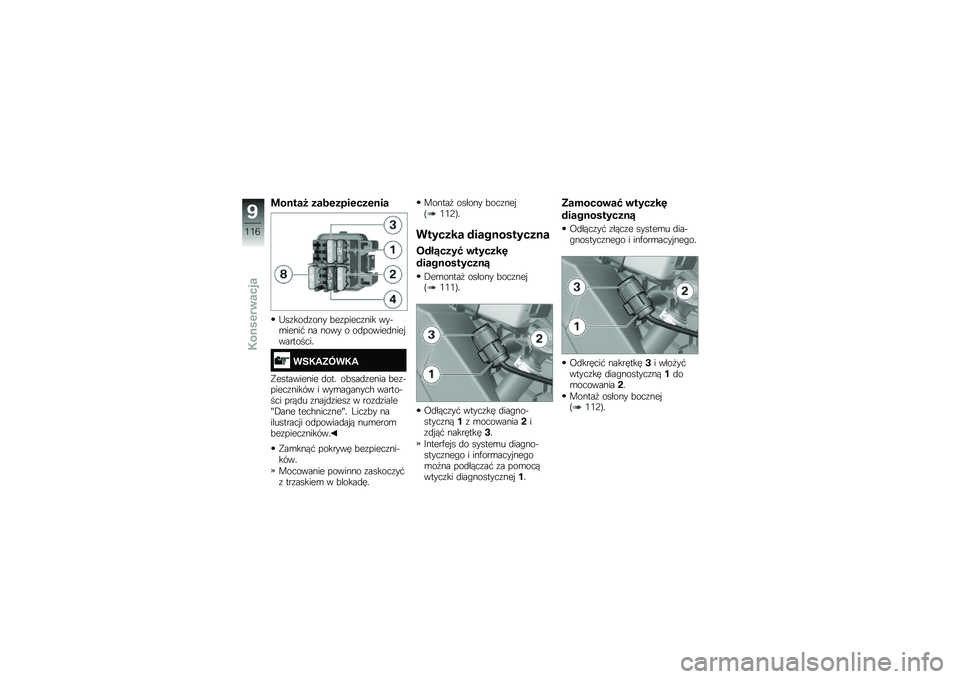 BMW MOTORRAD C EVOLUTION 2017  Instrukcja obsługi (in Polish) �
��\f��� ������������\f��
�C�����\f���� �!������
���� ���$�\b�����" �� ���� � ��\f������\f�����������
��
���2�4�>�A��2�4
� ����