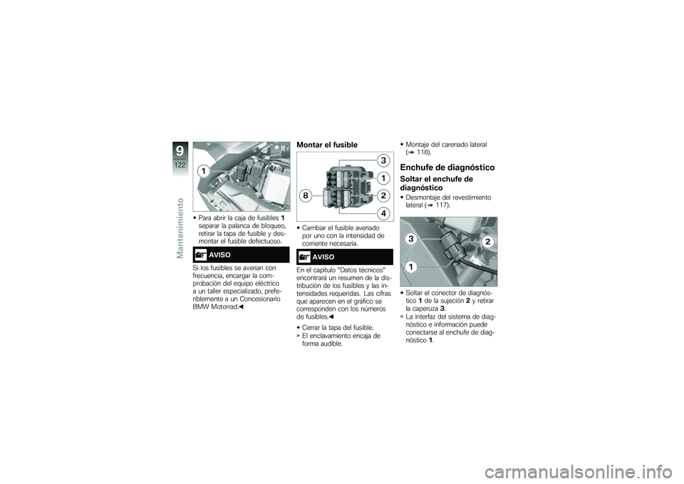 BMW MOTORRAD C EVOLUTION 2018  Manual de instrucciones (in Spanish) ���	� ���	��	 �� ���(� �� ��
������������	��	 �� ������� �� ����\f�
���"�	����	��	 �� ���� �� ��
����� � �����
�����	 �� ��
��