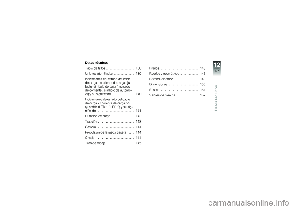 BMW MOTORRAD C EVOLUTION 2018  Manual de instrucciones (in Spanish) �3�	��\b� ��0�
���
�\b�
�:���� �� ������ � � � � � � � � � � � � � � � � � � � � � �.�2�1
�B������ ����	�������� � � � � � � � � � � �