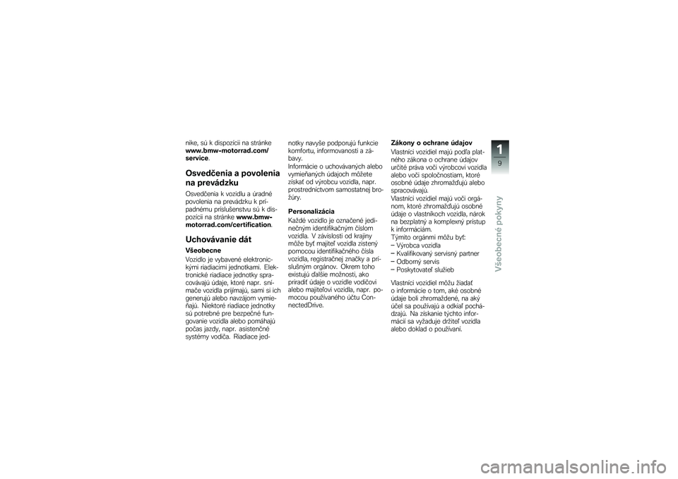 BMW MOTORRAD C EVOLUTION 2018  Návod na používanie (in Slovak) � ����	 ��+ � �����
���$�� � �\b ���\f�� ���F�F�F�"���F�5��
��
�����"� �
��G������ ��
������;���� � ��
��
�9����
�� �������*��\b
������