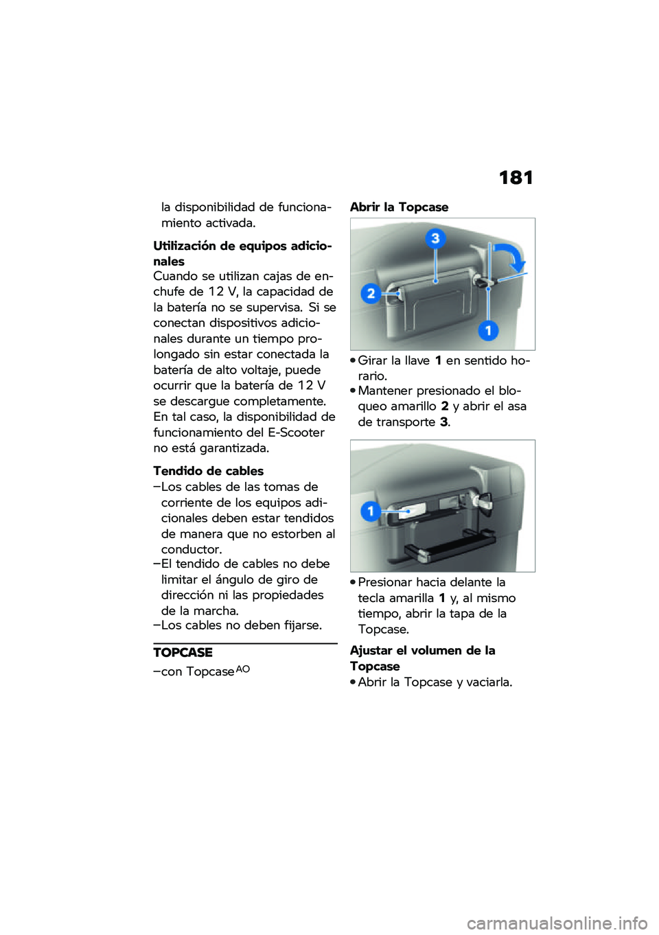 BMW MOTORRAD CE 04 2021  Manual de instrucciones (in Spanish) �
�<�

�� �������������� �� ��
�������&�
����� ���������
�O�	��
������� �� ��0�\f����\b �������*���
��\b�6�
���� �� �
����� ��