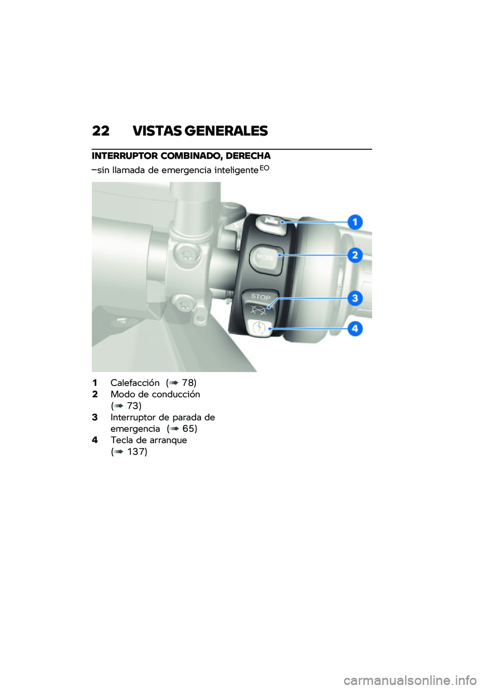 BMW MOTORRAD CE 04 2021  Manual de instrucciones (in Spanish) �� �:�\f���� ���
������
�\f�
������E��� �����\f�
��1��A �1�����S�
��� ����
��� �� ��
��	�\b����� �������\b�����%�5
�5�6����������