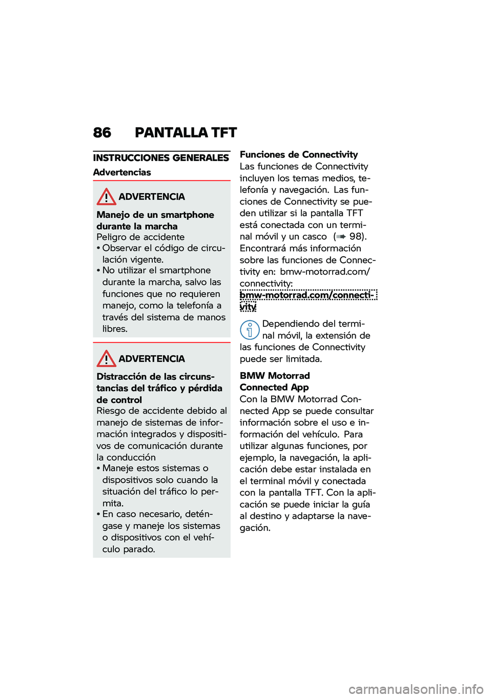 BMW MOTORRAD CE 04 2021  Manual de instrucciones (in Spanish) �<�3 �E��
����� ��6�
�\f�
�������\f��
�� ���
������
������	������\b
�� �!��������
�&����3� �� �\f� �\b�
���	�������\f����	� �
� �
���