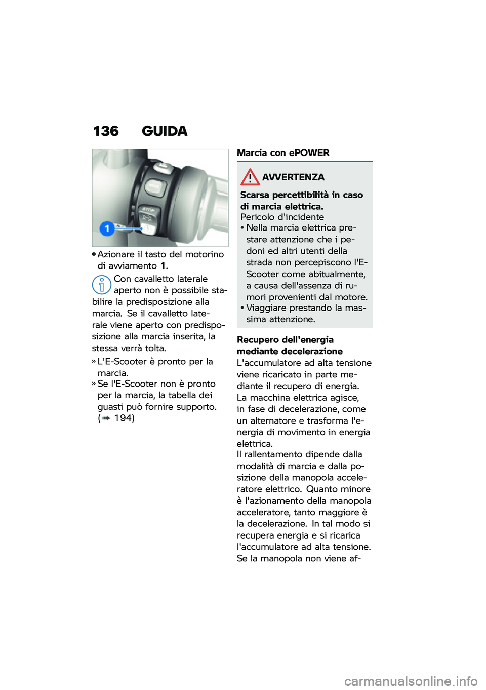 BMW MOTORRAD CE 04 2021  Libretto di uso e manutenzione (in Italian) �\f�C�1 ����/�
�+�!����	�\b� ��\f �
�	��
� ���\f �
��
��\b����� �	����	�
���
��1�
��� ��	��	�\f�\f��
�
� �\f�	�
��\b�	�\f��	���\b�
� ��� � ������"��\f�