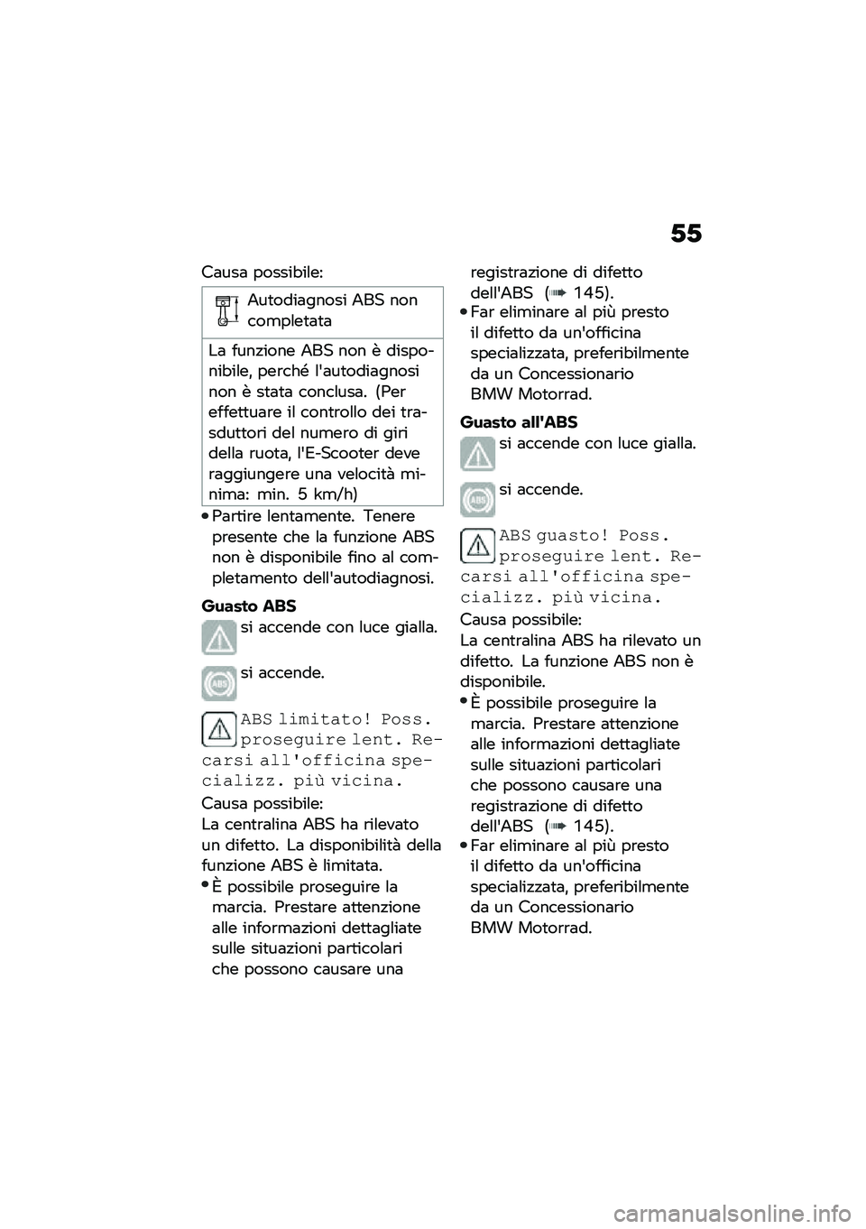 BMW MOTORRAD CE 04 2021  Libretto di uso e manutenzione (in Italian) �-�-
��	���	 ������"��\f��
�+��
����	����� �+�� ������
��\f��
�	�
�	
��	 ����!���� �+�� ��� � ���������"��\f��% ���\b��� �\f�&�	��
����	�