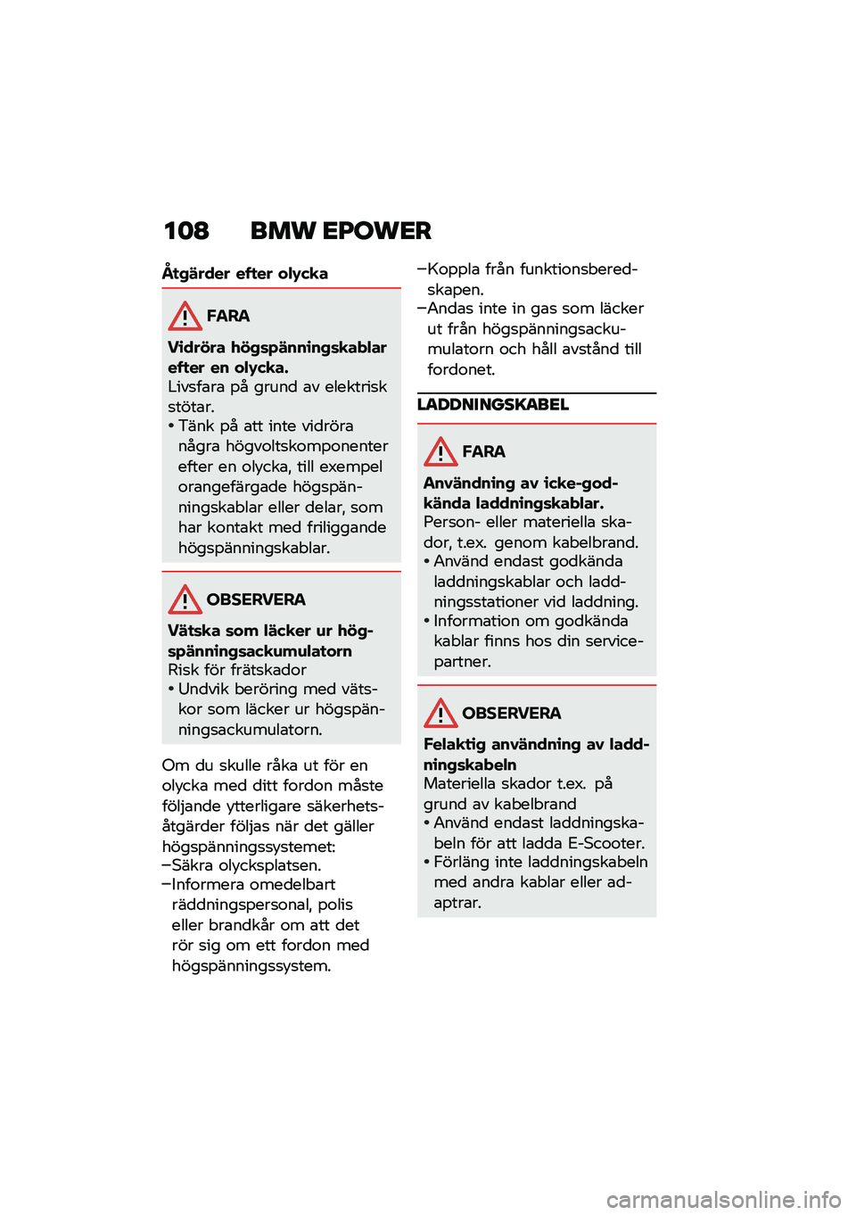 BMW MOTORRAD CE 04 2021  Instruktionsbok (in Swedish) ��	�A ��� �<�G���<�
�Q�
��$���� ���
�� ���-�)�
�
����
��\b���"�� �.�"��	��$���\b���	�
��������
�� �� ���-�)�
��(�#���
��\b��\b �%� �����
 �\b�