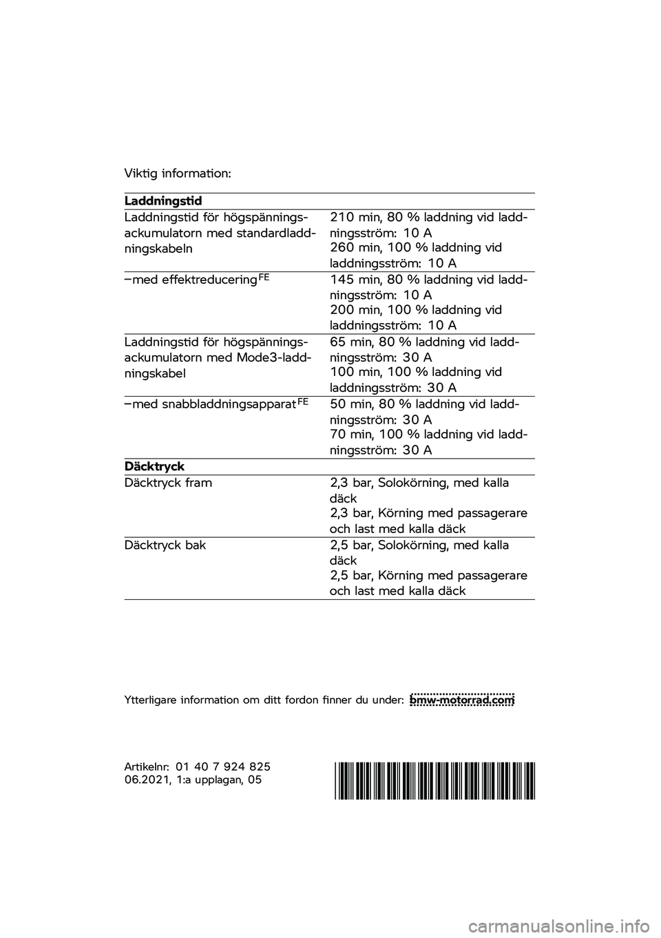 BMW MOTORRAD CE 04 2021  Instruktionsbok (in Swedish) �/���\f�� ��	�
��\b���\f���	�=
���������\b�	��
�>����	��	��
�\f�� �
��\b �(���
���	�	��	��
����������\f��\b�	 ��� �
�\f��	���\b�������	��	��
�