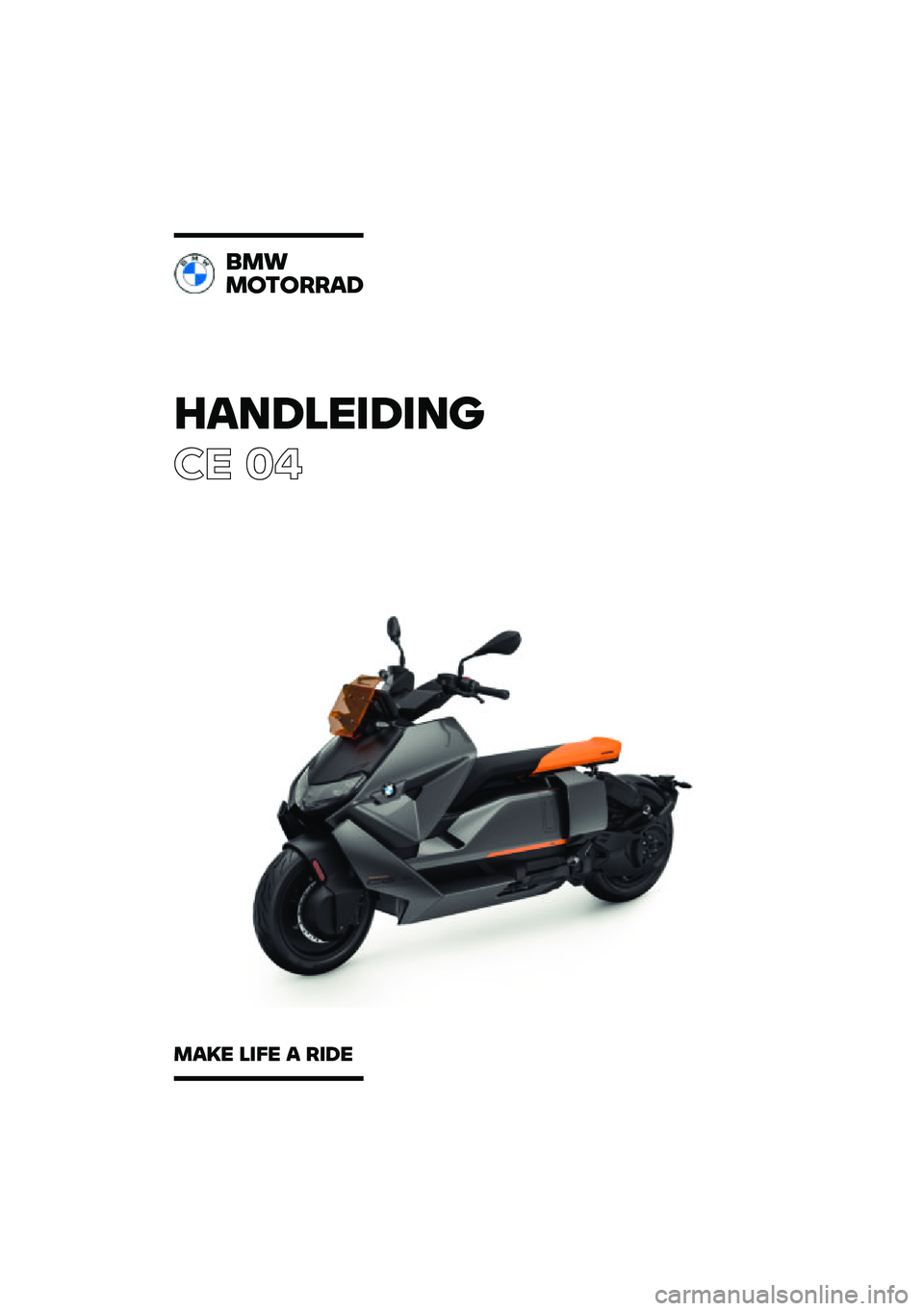 BMW MOTORRAD CE 04 2021  Handleiding (in Dutch) 