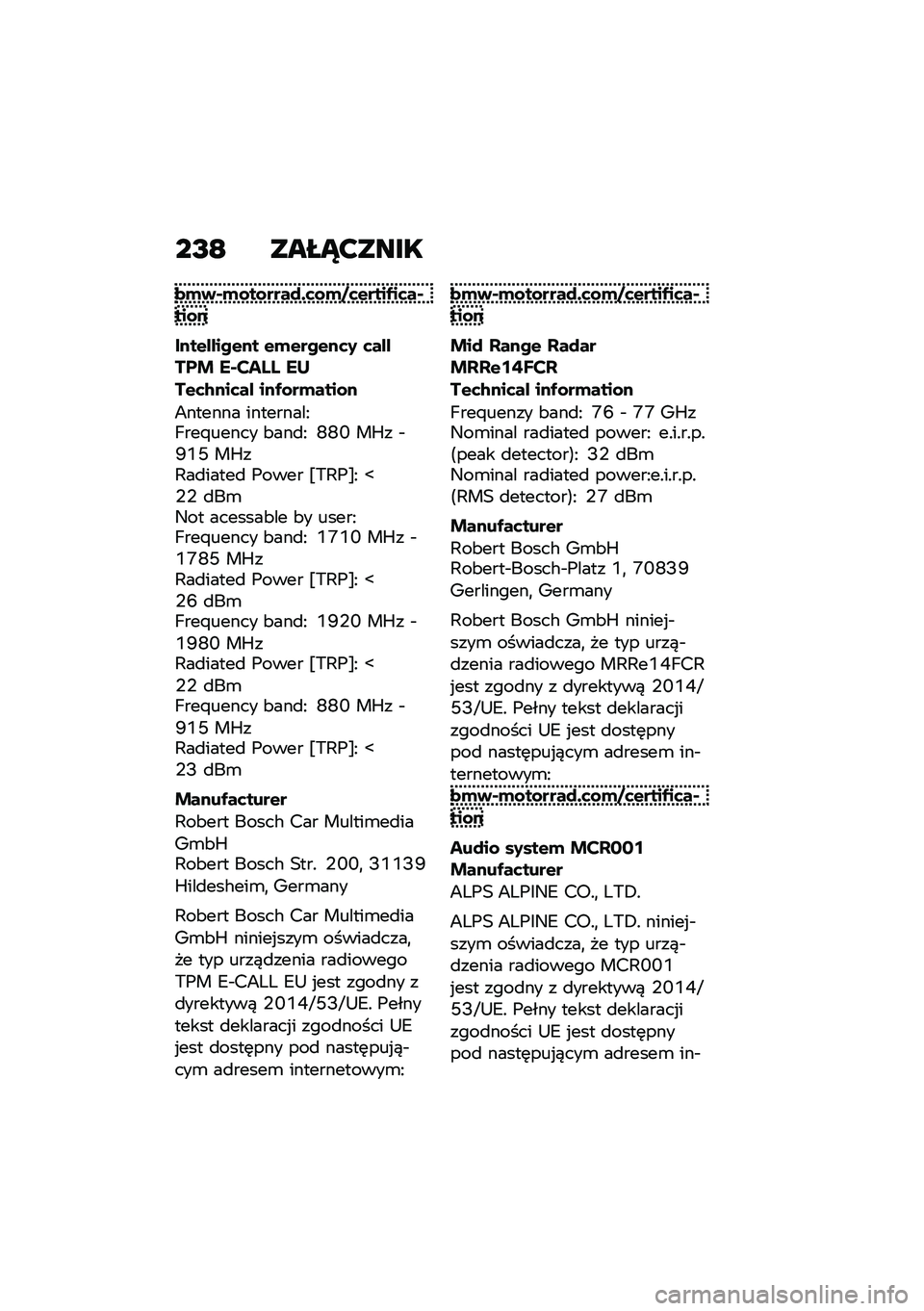 BMW MOTORRAD CE 04 2021  Instrukcja obsługi (in Polish) ��I�D ���M�Y�?����
�
���-��\f��\f�����.�	�\f��/�	�����0��	��-���\f�
����������� ��������	�2 �	�����#�, �!�-�$�)�L�L �!�(
���	����	�� ���0�\f��