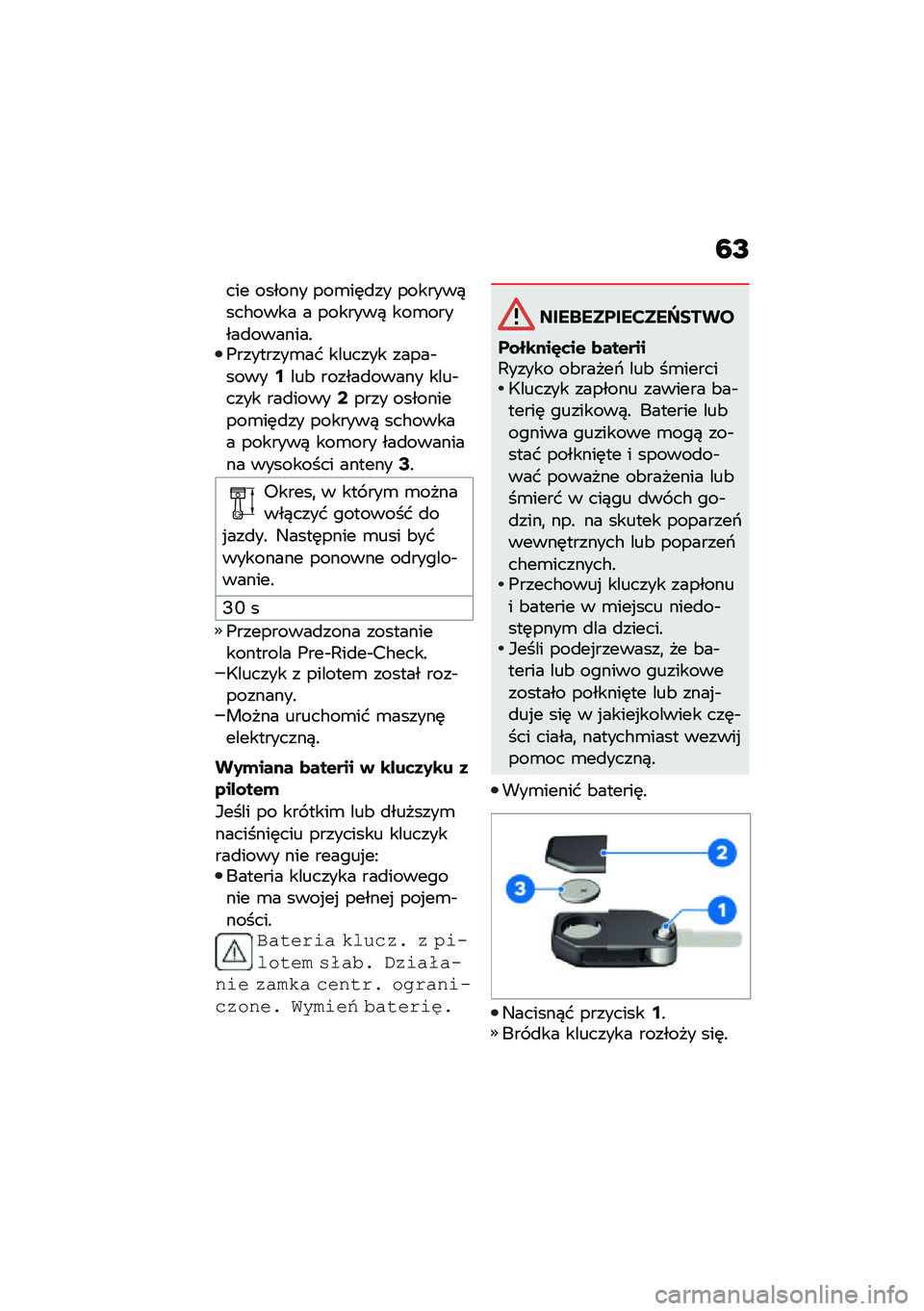 BMW MOTORRAD CE 04 2021  Instrukcja obsługi (in Polish) �4�I
��� ������ ���\b��	�
�� �������)���#���� � �������) ���\b������
�������!�(��������\b�� ������� �����$�����9���& ������