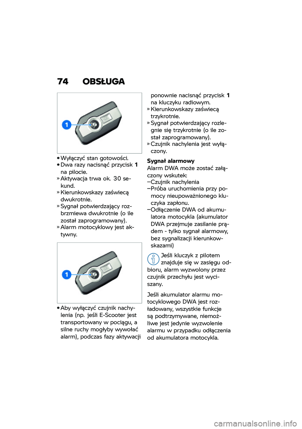 BMW MOTORRAD CE 04 2021  Instrukcja obsługi (in Polish) �B�" ����M�N��
����)���� ���� ����������!�+�� ���� �������)� ���������9�� ��������!�8�������%� ���� ���! �B�N ���$����
�!�7��