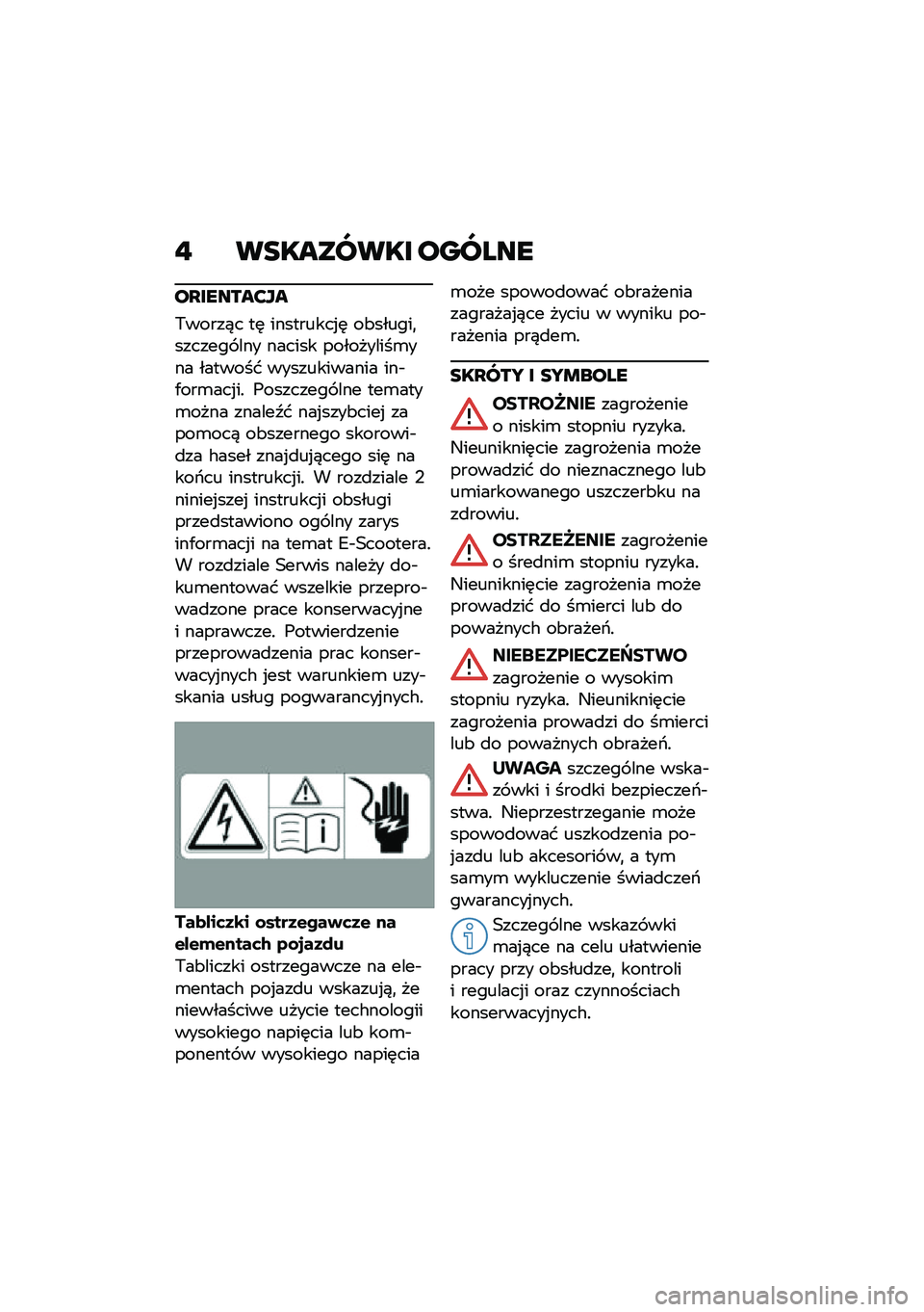 BMW MOTORRAD CE 04 2021  Instrukcja obsługi (in Polish) �" ��������� ������
��L������?��
�,�����)� ��	 ���������%�	 ��&������
������� ��� ������ ����������\b��� ������� �����